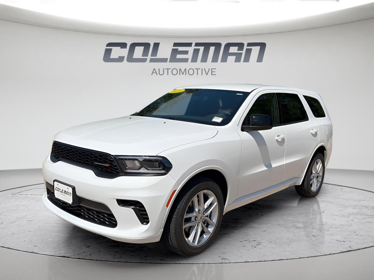 2026 Dodge Durango DURANGO GT AWD in White Knuckle Clear-Coat Exterior Paint — front three-quarter view