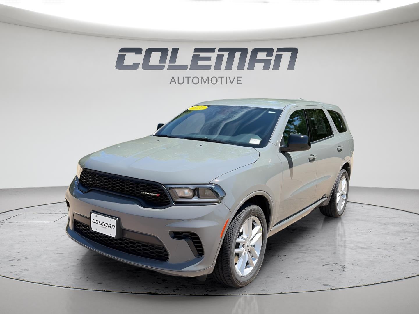 2026 Dodge Durango DURANGO GT AWD in Destroyer Gray Clear-Coat Exterior Paint — front three-quarter view